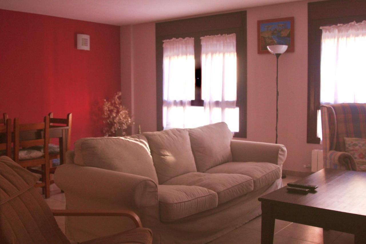 Apartamento Vista Al Ara Aínsa Buitenkant foto